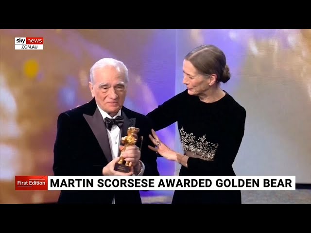 Martin Scorsese awarded Honorary Golden Bear at Berlin Film Festival