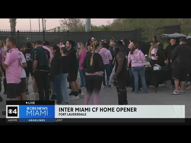 Inter Miami CF gets ready for home opener