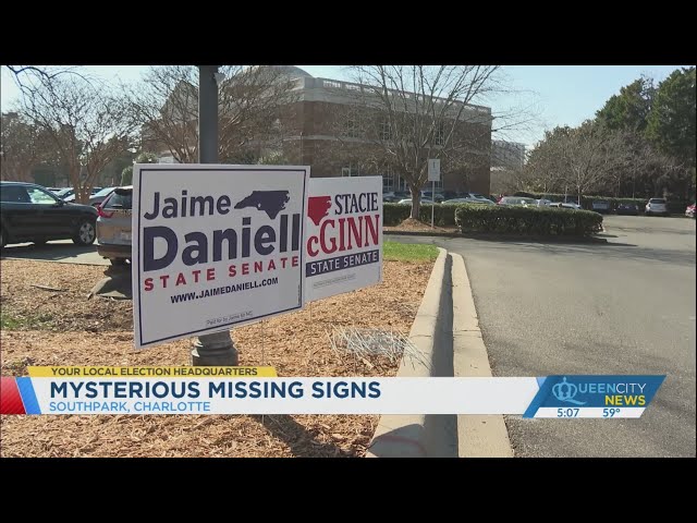 Dozens of SouthPark campaign signs disappear overnight