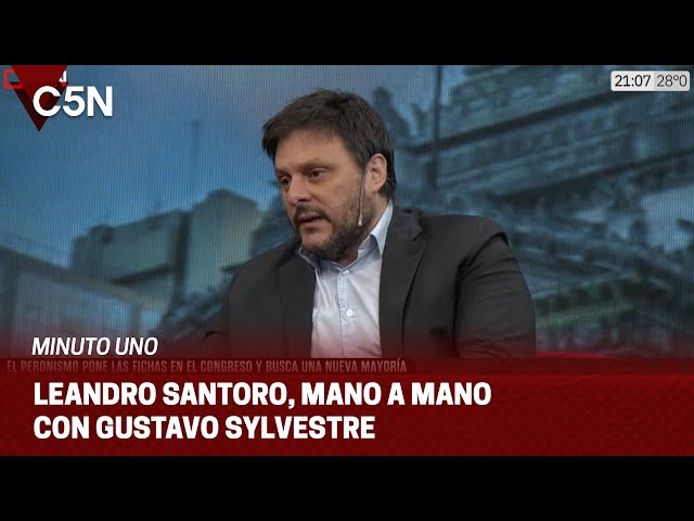 LEANDRO SANTORO, sobre el GOBIERNO de MILEI: "Ven como un LOGRO la LICUACIÓN de AHORROS"