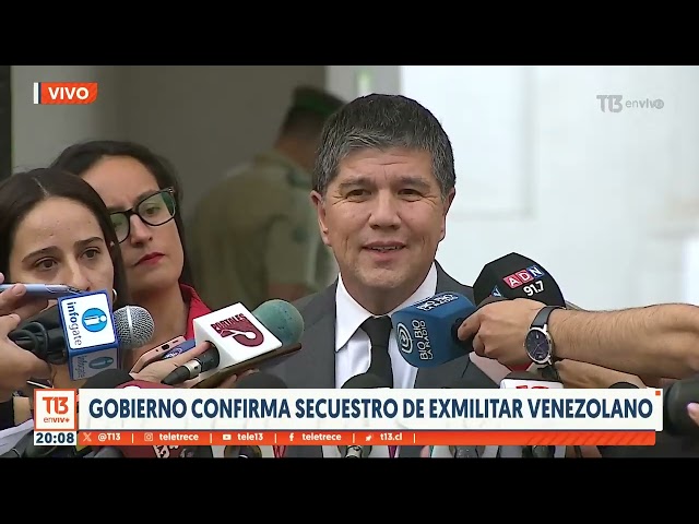 Monsalve confirma secuestro de exmilitar venezolano en Chile