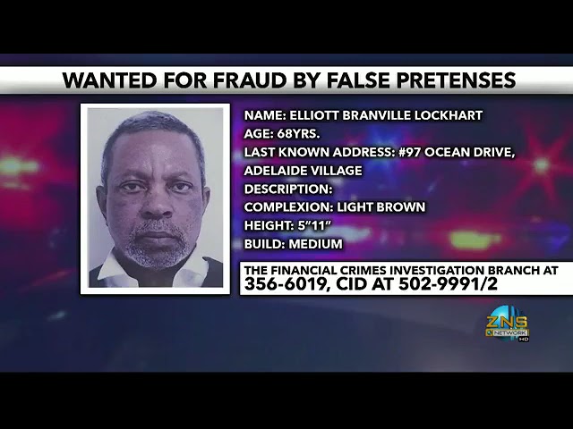 Wanted For Fraud By False Pretenses