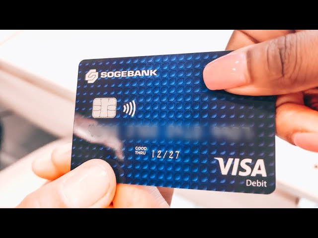 La SOGEBANK lance sa carte de débit visa internationale