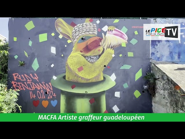 MACFA Artiste graffeur guadeloupéen