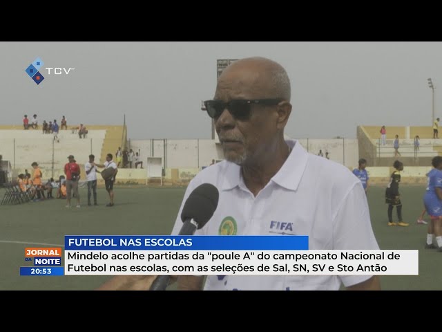 Mindelo recebe partidas da "poule A" do Campeonato Nacional de Futebol Escolar com seleçõe