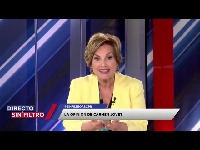 Directo y Sin Filtro: 21/feb (La Opinión de Carmen Jovet respecto el posible paro de Centro Médico)