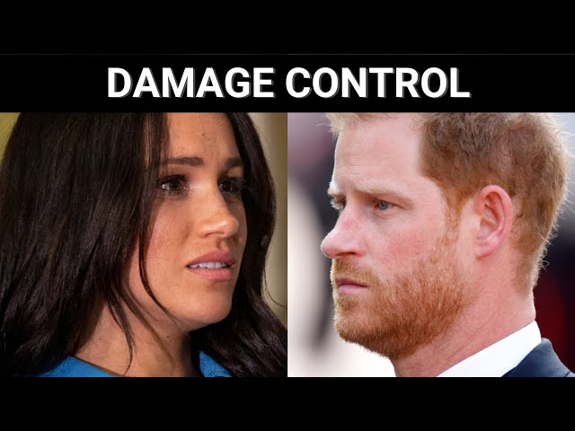 Prince Harry and Meghan Markle are in damage control