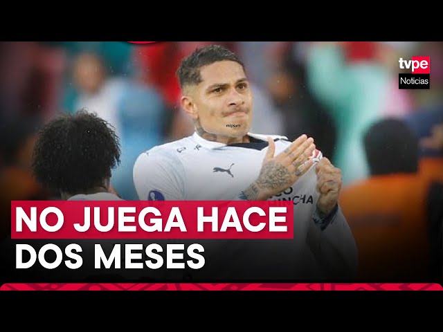 Paolo Guerrero llega sin ritmo de juego a la César Vallejo