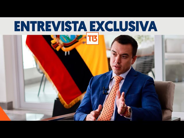 Entrevista exclusiva a Daniel Noboa: Anunció megacárceles en Ecuador