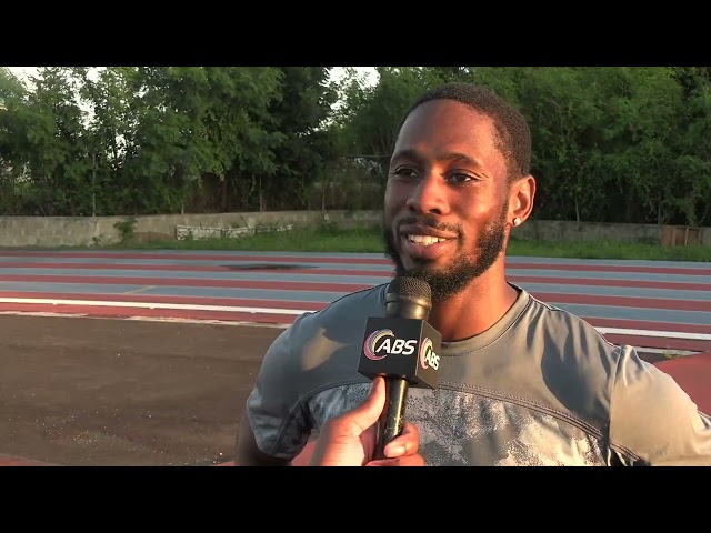 SPRINTER CEJHAE GREENE SETS SIGHTS ON OLYMPICS