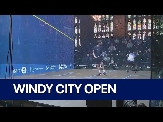 ⁣Squash in Chicago: 2024 Windy City Open kicks off