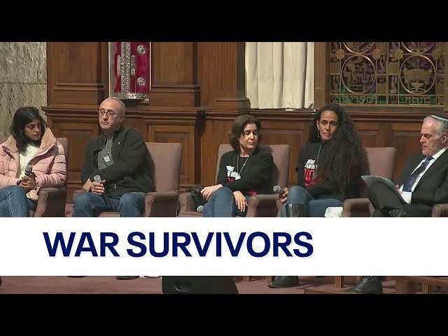 Israeli war survivors share experiences with students in Chicago suburb