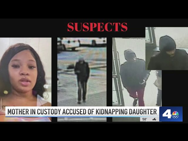 Mother accused of kidnapping daughter has been arrested