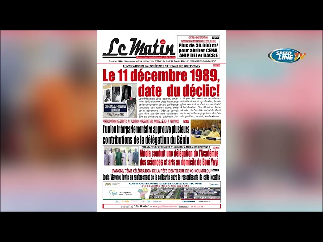 LA REVUE DES TITRES - 22 02 2024 - Romaric Dossa