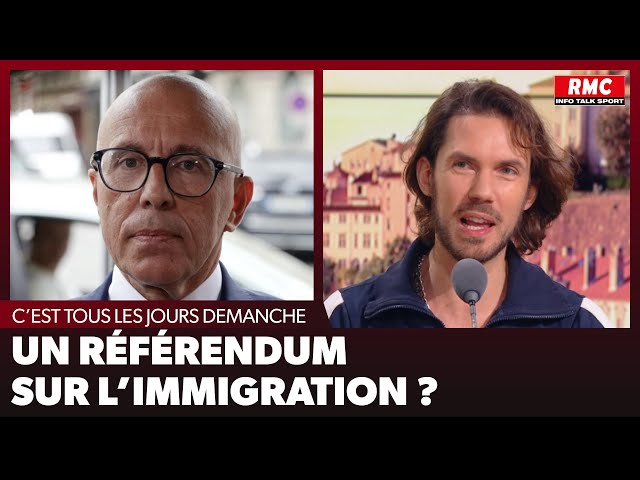 Arnaud Demanche : Un référendum sur l'immigration ?