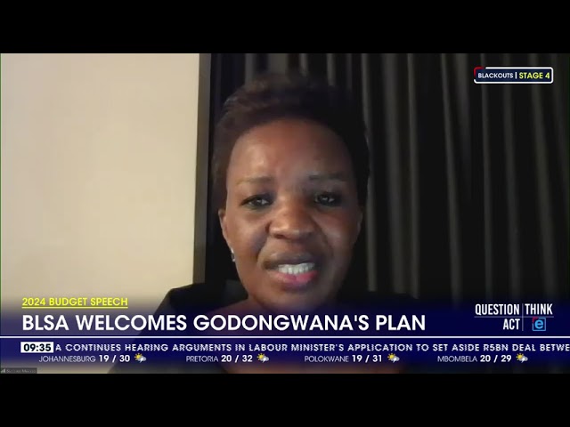 2024 budget speech | BLSA welcomes Godongwana's plan