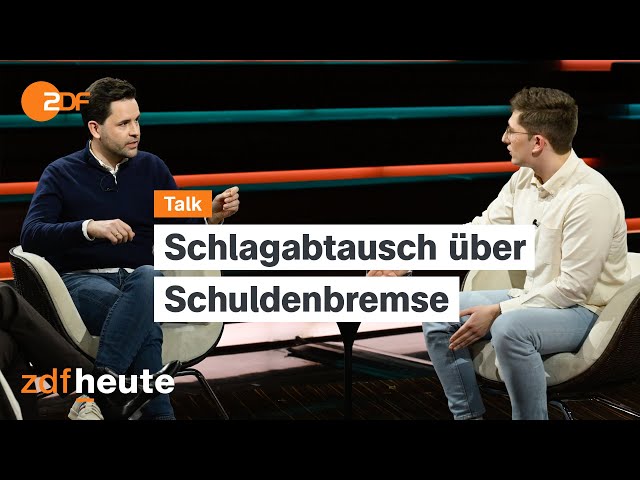 Jusos vs. Junge Union: Schulden oder Sparen?  | Markus Lanz vom 21. Februar 2024