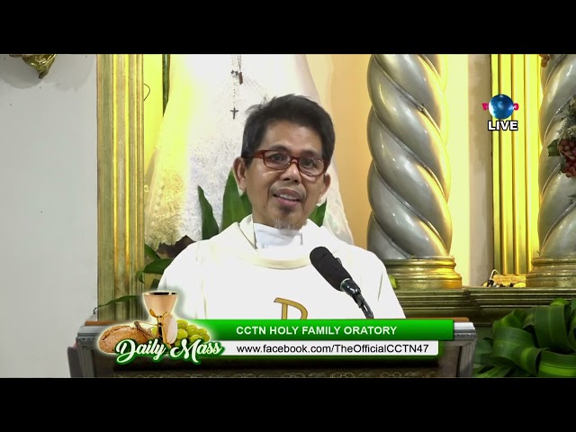 22  FEBRUARY 2024 -  HOMILY by Rev.  Fr.  Jose Adonis Aquino