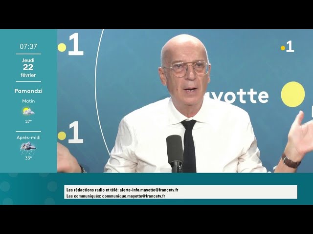 Jean -Mathieu Defour, directeur du Centre Hospitalier de Mayotte, était l’invité de Zakweli ce jeudi