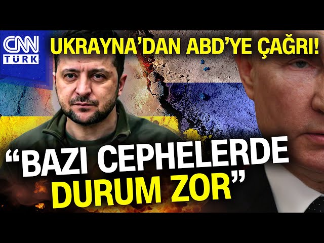 Zelenski'den "Bazı Cephelerde Durum Zor" İtirafı! Ukrayna ABD Kongresi'ne Seslen