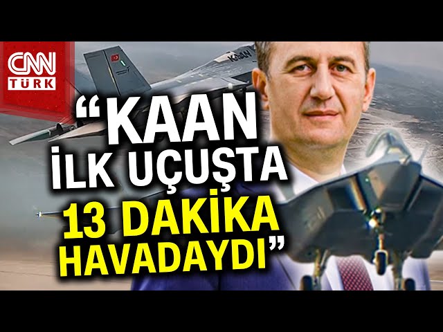 KAAN Gök Vatan Semalarında! Haluk Görgün Gururla Anlattı: "Gökyüzüne Bir Kere Daha Bak..."