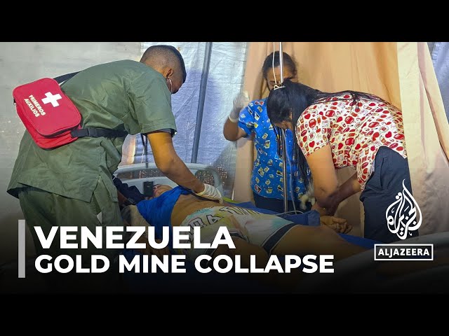 At least 50 dead after open-pit gold mine collapses in Venezuela