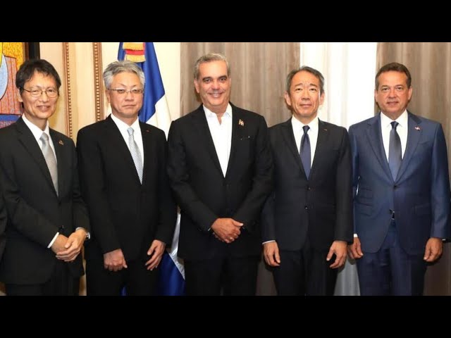 #primeraemisión| Presidente Abinader recibe delegación de empresa japonesa Yazaki