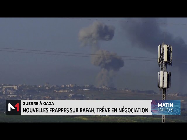 Nouvelles frappes sur Rafah, trêve en négociation