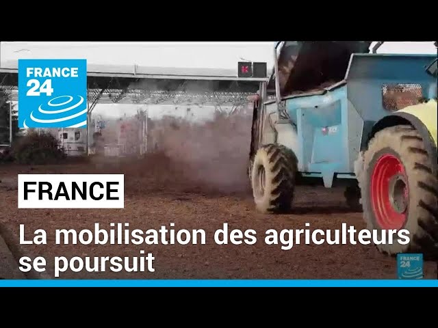 Malgré les annonces de Gabriel Attal, la mobilisation des agriculteurs se poursuit • FRANCE 24