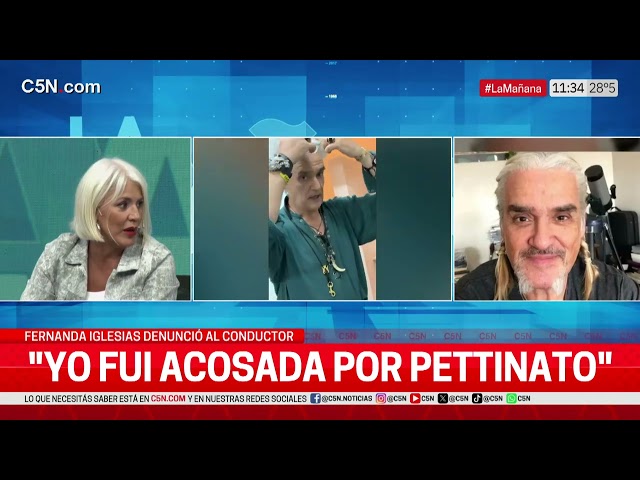 FERNANDA IGLESIAS DENUNCIÓ a PETINATTO por ACOSO