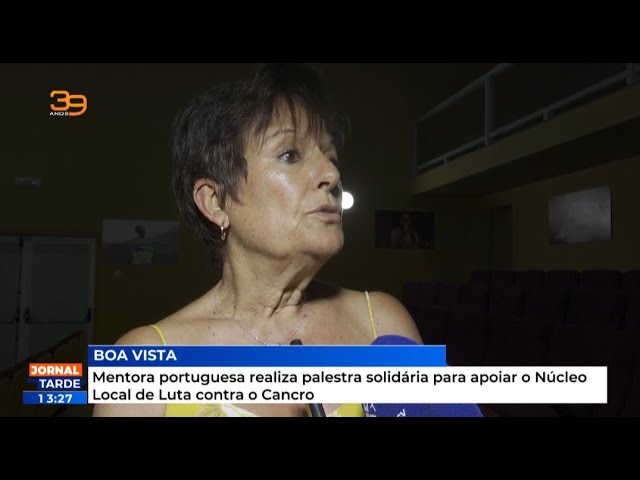 Mentora portuguesa realiza palestra solidária para apoiar o Núcleo Local de Luta contra o Cancro