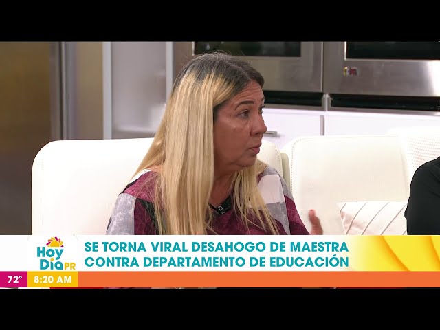 Desahogo de maestra se va viral: "Impotencia de no ser escuchada"