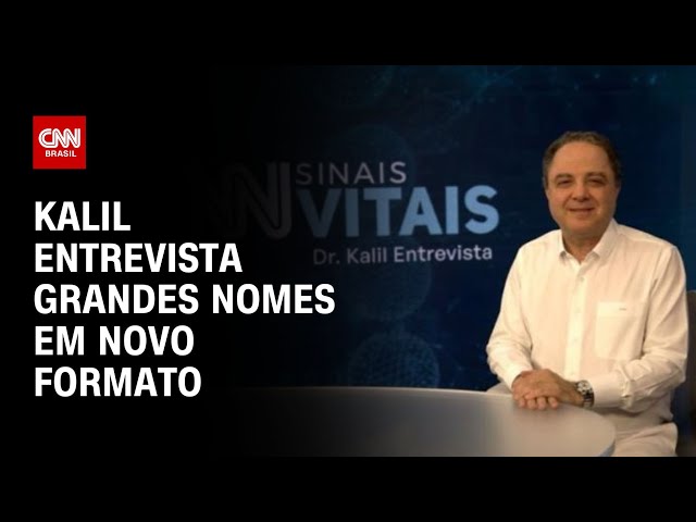 Kalil entrevista grandes nomes em novo formato | LIVE CNN