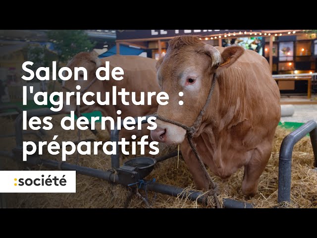 Salon de l'agriculture, les derniers préparatifs