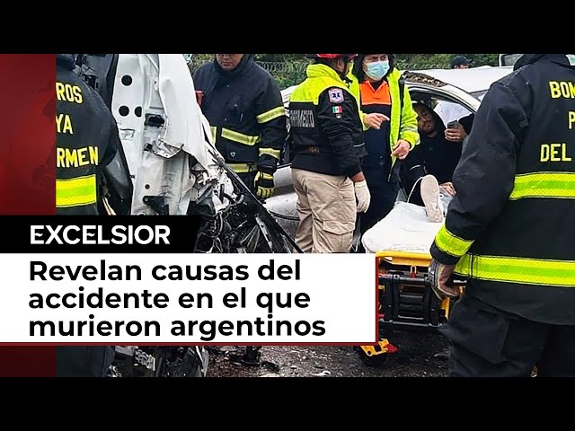 Esta es la causa del accidente en el que murieron cinco argentinos en Tulum