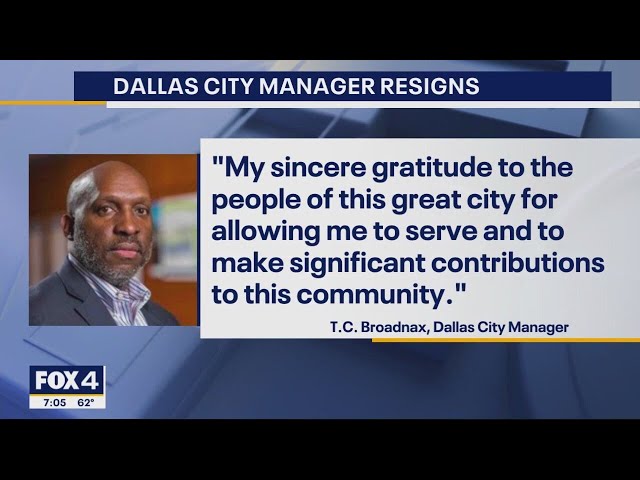 Dallas City Manager T.C. Broadnax stepping down