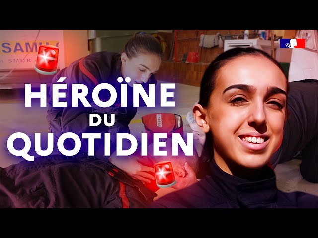 ⁣À 17 ANS, ELLE S’ENGAGE COMME SAPEUR-POMPIER VOLONTAIRE