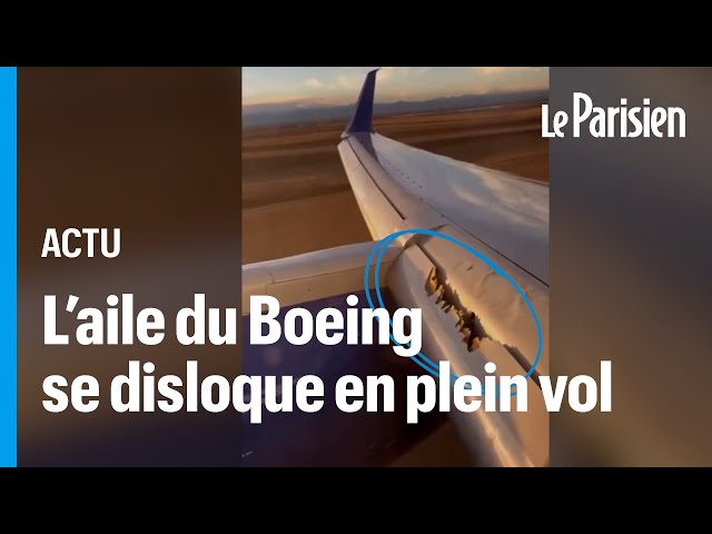 Un Boeing perd un morceau d’aile en plein vol entre San Francisco et Denver