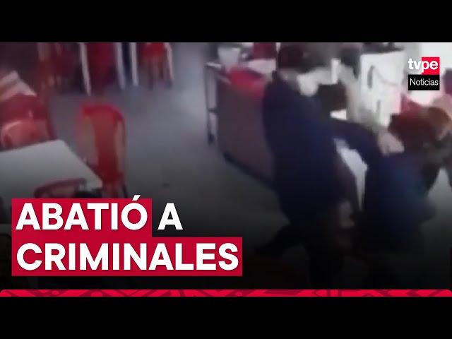 Colombia: policía en retiro abatió a dos delincuentes