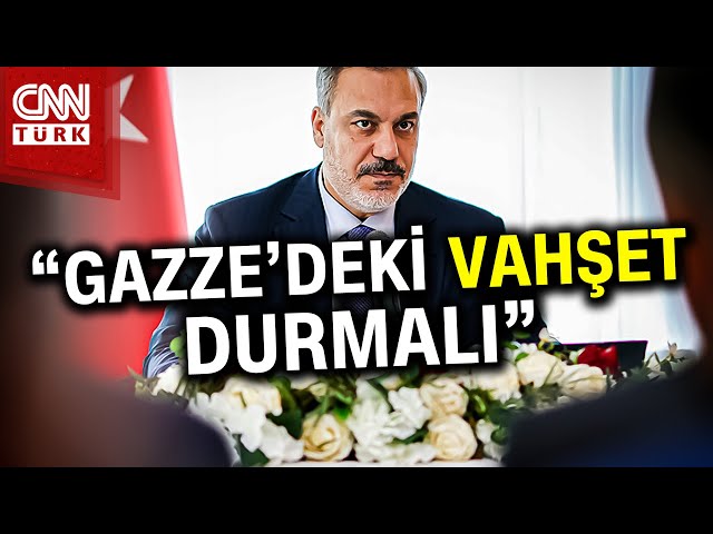 Bakan Fidan'dan Net Gazze Adımı! Blinken İle Biraraya Geldi #Haber