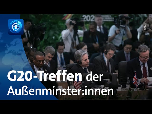 Brasilien: Treffen der G20 in Rio de Janeiro