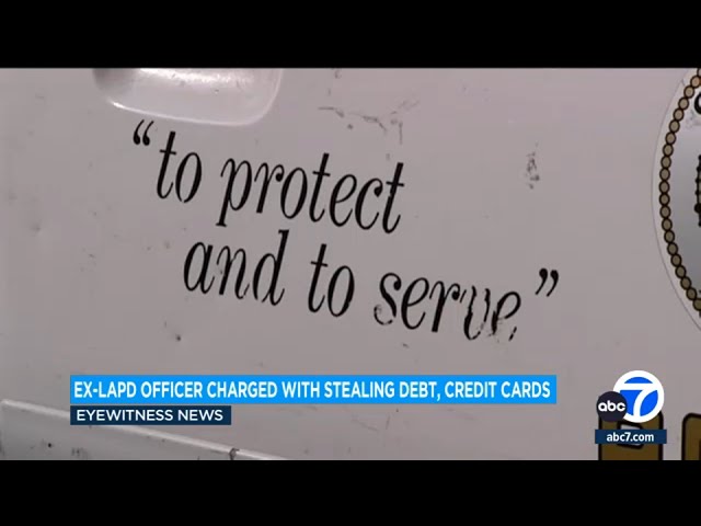 Former LAPD officer allegedly stole credit cards from downtown jail visitors