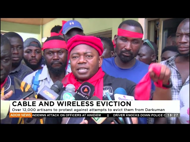 Eviction: Over 12,000 artisans to protest against attempts to evict them from Darkuman (22-2-24)