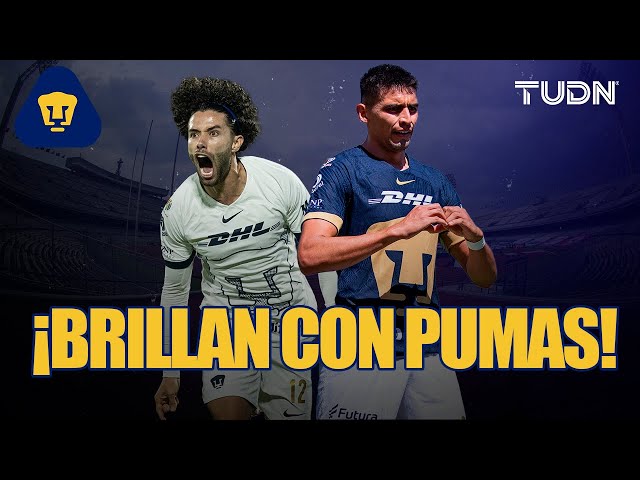 ¡LLEVAN EL PESO DE LA OFENSIVA!  ‘Chino’ Huerta y Memo Martínez, con luz propia en Pumas | TUDN