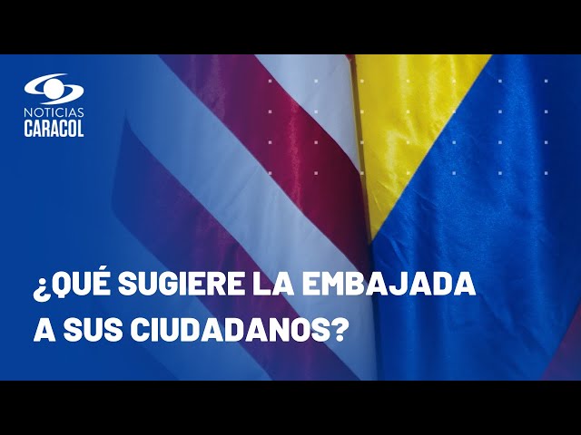 Embajada de Estados Unidos lanza una alerta por la “continua amenaza del crimen en Colombia”