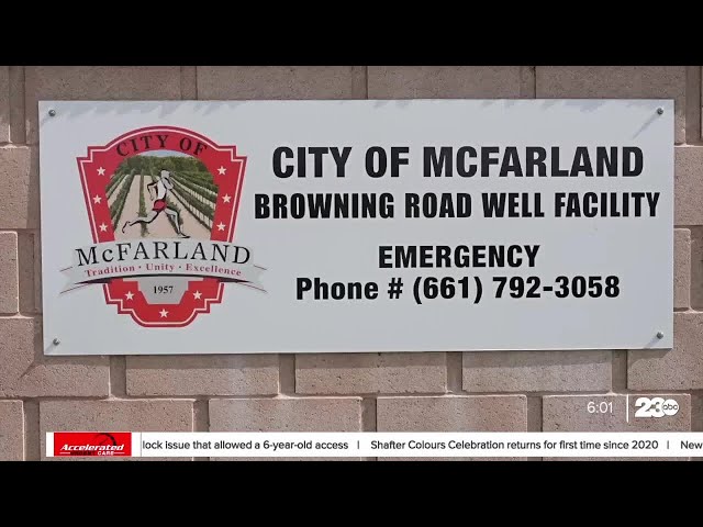 Water Contamination Notices Spark Confusion for McFarland residents