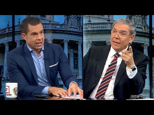 Juan Manuel Cao cara a cara con el alcalde de Coral Gables,  Vince Lago