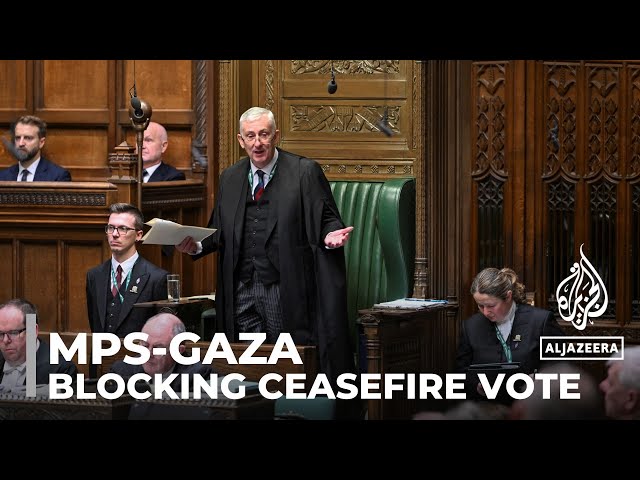 MPs Accuse Speaker of Blocking Gaza Ceasefire Vote, Calls for No Confidence Grow