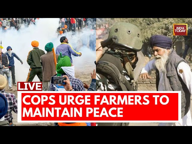 Farmer Protest LIVE: Farmer Protest News | Chalo Delhi Farmers March | India Today LIVE News