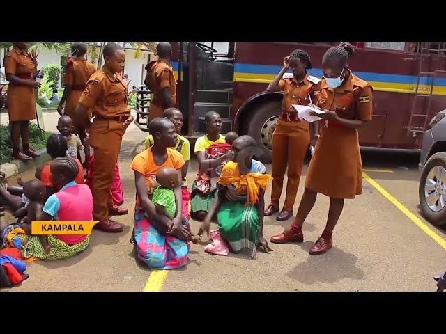 Clearing Kampala of streets - A group of Karamojong women sentenced to one month imprisonment.